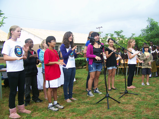 Students Singing